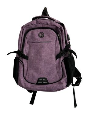 SHRRADOO Travel Laptop Backpack, Business Anti Theft Slim Durable Large Purple
